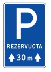 531. Rezervuota stovėjimo vieta