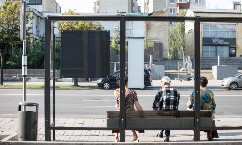 Atsargumo priemonės maršrutinio transporto stotelėse