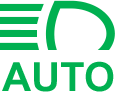 Tolimųjų šviesų automatinis perjungimas.
